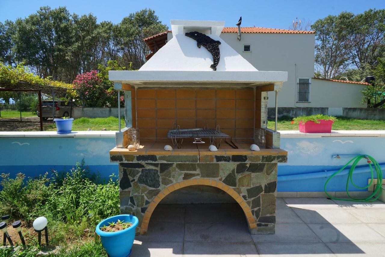 Dolphins House Vila Paralia Avdhiron Exterior foto