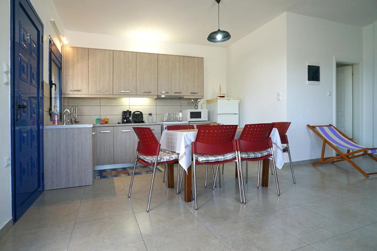 Dolphins House Vila Paralia Avdhiron Exterior foto